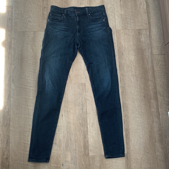 AG Adriano Goldschmied Farrah High Rise Skinny Jeans 28R - Picture 7 of 9